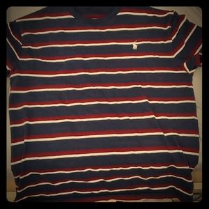 Striped Ralph Lauren Classic Fit Polo